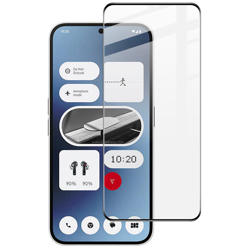 IMAK Pro+ Series For Nothing Phone (2a) Film 9H Tempered Glass Full Cover Screen Protector IMAK Pro+ Series For Nothing Phone (2a) Film 9H Tempered Glass Full Cover Screen Protector